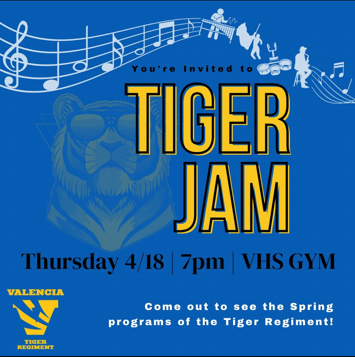Tiger Jam flyer